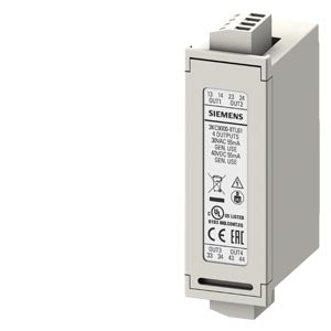 Siemens 3KC9000-8TL64 ATC6 EXPANSION MODULE 2DI / 2DO, RELAY