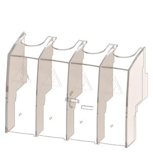 Siemens 3KC9604-2 TERMINAL COVERS 3KC3, 3KC6 4POL 40-160A