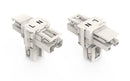 WAGO 770-1665 T-distribution connector 2-pole Cod. A, white