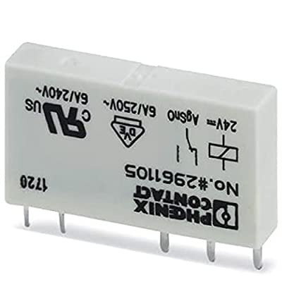 Phoenix Contact Relay, Spdt, 250Vac, 6A - 2961105