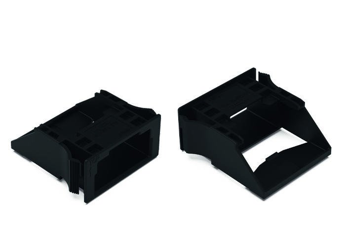 WAGO 770-318 Snap-in frame 3-pole 1.0 … 3.0 mm, black