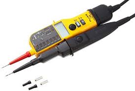 Fluke T150 Voltage/continuity tester with LCD, Ohms, switchable load