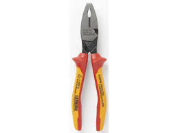 Fluke  inCP8 insulated Linesman combination plier, 8 in, 200mm, 1000V