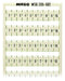 WAGO 209-502 WSB marking card as card, white