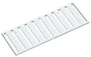WAGO 209-529 WSB marking card as card, white