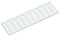 WAGO 209-717 WSB marking card as card, white