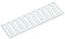 WAGO 209-789 WSB marking card as card, white