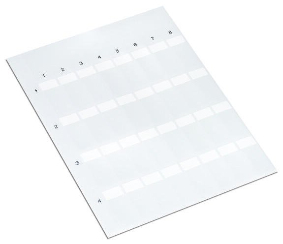 WAGO 211-150 Self-laminating labels white