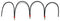 WAGO 210-103 Wire commoning chain insulated 50 connections, black