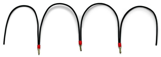 WAGO 210-103 Wire commoning chain insulated 50 connections, black