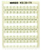 WAGO 209-618 WSB marking card as card, white
