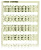WAGO 209-980 WSB marking card as card, white