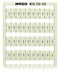 WAGO 209-518 WSB marking card as card, white