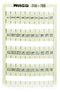 WAGO 209-766 WSB marking card as card, white