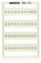 WAGO 209-774 WSB marking card as card, white