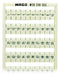 WAGO 209-666 WSB marking card as card, white