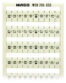 WAGO 209-650 WSB marking card as card, white