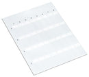 WAGO 211-151 Self-laminating labels white