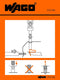 WAGO 210-182 Stickers for operating instructions for side-entry, rail-mounted tbs 279 to 284 Series