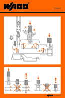 WAGO 210-292 Stickers for operating instructions for double- and triple-deck tbs 280 and 281 Series