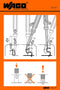 WAGO 210-419 Stickers for operating instructions for FIT CLAMP® connection, universal 290 Series