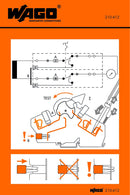 WAGO 210-412 Stickers for operating instructions