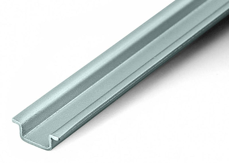 WAGO 210-296 Aluminum carrier rail 15 x 5.5 mm 1 mm thick, silver-colored