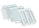 WAGO 211-110 Marker card for IP200 plotter for use in nozzles, white