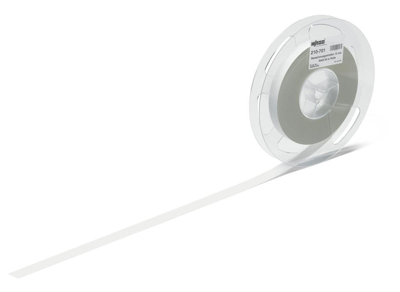 WAGO 210-702 Marking strips for Smart Printer permanent adhesive, white