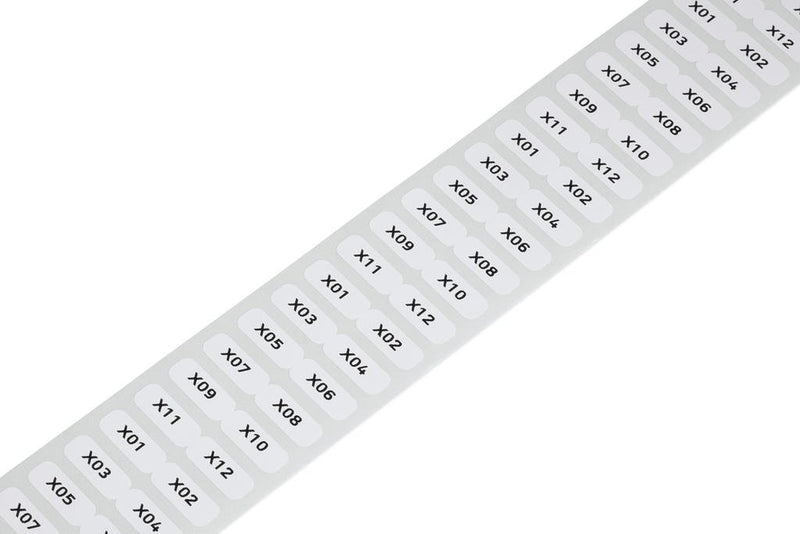 WAGO 210-805 Labels for Smart Printer permanent adhesive, white