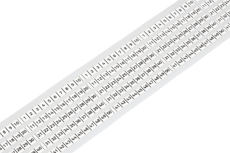 WAGO 210-834 Marking strips on reel, white