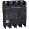 Schneider Electric EZC250N4200 Circuit breaker Easypact EZC250N – TMD – 200 A – 4 poles 3d