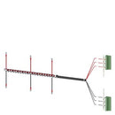 Siemens 3KC9822-6 AUX. CONDUCTOR TERM. KIT 3KC8 3P BTM