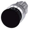 Siemens 3SU1050-1AD10-0AA0-Z Y10 MUSHROOM PUSHBUTTON, 30MM, BLACK