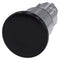 Siemens 3SU1050-1ED10-0AA0 Mushroom pushbutton, 22 mm, round, metal, shiny, black, 40 mm, 3 switch positions, after pushing in Retraction to center position, after pulling out the button Retraction to center position