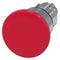 Siemens 3SU1050-1BA20-0AA0-Z X90 MUSHROOM PUSHBUTTON, 40MM, RED