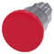 Siemens 3SU1050-1EA20-0AA0-Z Y15 MUSHROOM PUSHBUTTON, 40MM, RED