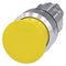 Siemens 3SU1050-1AD30-0AA0-Z Y19 MUSHROOM PUSHBUTTON, 30MM, YELLOW