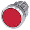 Siemens 3SU1050-0AA20-0AA0 Pushbutton, 22 mm, round, metal, shiny, red, pushbutton, flat, latching, Push-to-release mechanism