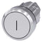 Siemens 3SU1050-0AB60-0AC0-Z X90 PUSHBUTTON, WHITE