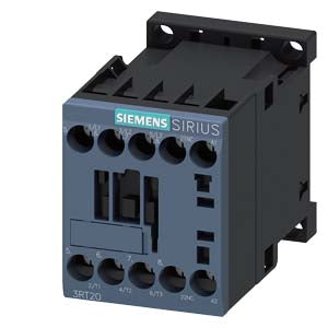 Siemens 3RT2015-2AB01 Power contactor, AC-3 7 A, 3 kW / 400 V 1 NO, 24 V AC, 50 / 60 Hz 3-pole, Size S00 Spring-type terminal