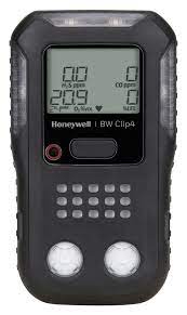 Honeywell BW   BWC4-B-E BW  Clip4 (O2, LEL, H2S, CO), EMEA version, black housing