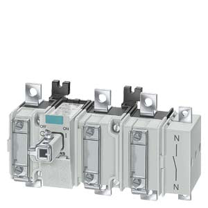 Siemens 3KA5130-1AE01 Switch disconnector in new design Iu=80 A, Ue = 690 V, 3-pole basic version without 8UC6 handle and shaft