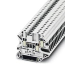 Phoenix Contact 1079168 Feed Through Terminal Block - UT 4-TWIN WH
