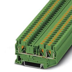 Phoenix Contact 1080103 Feed Through Terminal Block - PT 4-TWIN GN