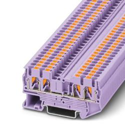 Phoenix Contact 1106767 Feed Through Terminal Block - PT 2,5-QUATTRO VT