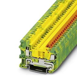Phoenix Contact 3050031 Ground modular Terminal Block - QTCU 1,5-PE