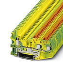 Phoenix Contact 3050060 Ground modular Terminal Block - QTCU 1,5-TWIN-P