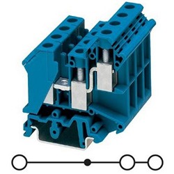 Phoenix Contact 3005235 Feed Through Terminal Block - UK 10-TWIN BU