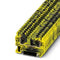 Phoenix Contact 3035507 black/yellow Feed-through Terminal Block